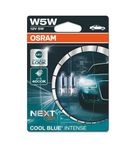 OSRAM COOL BLUE INTENSE W5W, up to 4,000K, halogen signal lamp, double blister (2 lamps), 2825CBN-02B