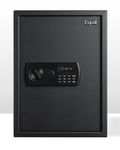 Equal 55L SecureX Safe Locker for Home | Electronic Safe Locker with Pincode Access and Emergency Key - Lock X2 | 3 Years Limited Warranty | 55 Litre - Black