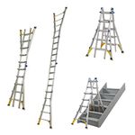 Werner Telescopic Multi-Purpose Ladder 4 x 5