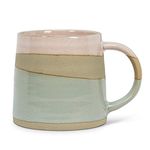 Abbott Collection Home 27-POTTERY-PNK Abbott Collection Rustic Style Mug