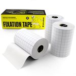 3 Rolls - SPORTTAPE Fixation Tape - 10cm x 10m - Non-Woven Dressing Retention Tape, Strong Adhesive Fabric | Medical Adhesive Tape for Dressings | Wound Protection Fixing Tape | Henna Tape