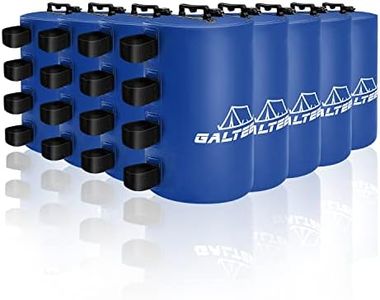 GALTEED Canopy Water Weights Bag,8 Pack 440LBS Pop Up Tent Water Weights for Legs Heavy Duty Canopy Leg Weights for Pop Up Canopy,Canopies,Tent,Gazebo,Blue,25L/PC