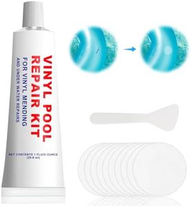 Gubuyi Kit de Reparación Piscina,Parche Piscina Bajo Agua,Kit de Reparación de PVC,Parches Colchon Hinchable,Kit de Reparación Inflable,para Piscinas Hinchables,Liner de Piscina,Botes Hinchables