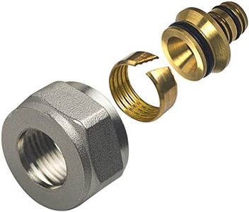 AB Radiant PEX 1/2" Manifold Connector/Adaptor/Tubing Nuts (Pack of 10)