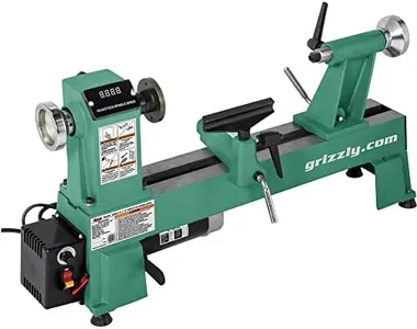 Grizzly Industrial T25920-12" x 18" Variable-Speed Benchtop Wood Lathe