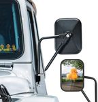 CALBEAU Jeep Mirrors, 2 Pack Square