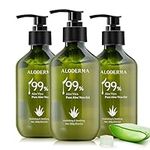 Aloderma 99% Organic Aloe Vera Gel 