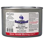 Methanol Gel Chafing Fuel Can, 2 1/2hr Burn, 7oz, 72/Carton, Sold as 1 Carton