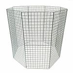 1200 Litre Garden Compost Bin - Extra Large Leaf Composter, Compost Bin, Extra Heavy Duty Wire Mesh Construction - 1.2m High Flat Packed Easy Assembly Wire Bin Garden Composter - Express DELIVERY