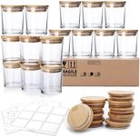 Antimbee (20 Pack Glass Candle Jars