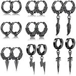 SAILIMUE 8Pairs Surgical Stainless 