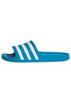 Adidas mens ADILETTE AQUA SOLBLU/FTWWHT/SOLBLU Slipper - 8 UK (FY8047)