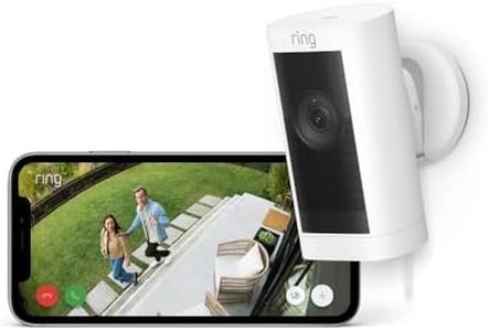 Ring Outdoor Security Camera | Stick Up Cam Pro Plug-In by Amazon | Outdoor Camera with 1080p HDR Video, 3D Motion Detection, Bird's Eye View | With 30-day free trial of Ring Protect Plan