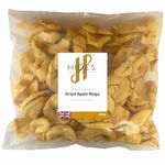 Hides Fine Foods - Dried Apple Rings 500g - GMO Free - Suitable for Vegetarians - Perfect for Baking - Tarts - Cakes - Crumbles - Preserves - Christmas