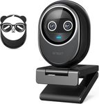 EMEET Piko+ (Piko Plus), World’s 1st Dual-Camera AI-Powered 4K Webcam, 1/2.55'' Sony Sensor, 3 Mics&3 Sound Modes, Panda Magnetic Privacy Cover, USB C-C&C-A, Ideal for Livestreamers & Content Creators