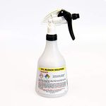 360 Degree Solvent Resistant Pre-Labeled GHS Spray Bottle .5L - Acetic Acid (Supplied Empty)