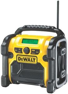Dewalt DCR019-QW Radio de Chantier chargeur, 10.8/14.4/18 Volts Li-Ion FM/AM Jaune/Noir