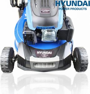 Hyundai 19" Petrol Lawnmower – Self-Propelled Garden Mower