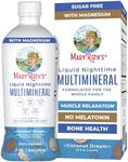 MaryRuth's Liquid Nighttime Multimineral Sleep Supplement | Sugar Free | Calm Magnesium Citrate | NO Melatonin | Calcium Magnesium Zinc | Available in 4 Flavors | Vegan | Gluten Free | 32 Servings