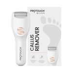 PROTOUCH Bliss Callus Remover | Rechargeable Electric Foot Scrubber for Dead Skin & Cracked Heels | 3 Roller Heads, 2 Speeds | Professional Pedicure Tool | 1 Year Doorstep Warranty