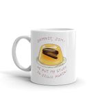 BRUH Printed Ceramic Coffee Mug - 325 ml, The Office TV Show Dammit Jim Jello Funny Coffee Mug, Great Coffe Mug Gifts to a Friend, Brother or Sister, Microwave & Dishwasher Safe, White