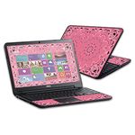 MightySkins Skin Compatible With Dell Inspiron 15 i15RV Laptop 15.6" (Released 2013) wrap sticker skins Pink Bandana