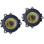 In Phase Car Audio XTC17.2CF 250W 17cm 2-Way Rotary Tweeter Car Door/Shelf Speakers