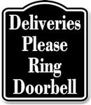 Deliveries Please Ring Doorbell BLA