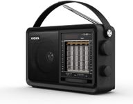 XHDATA D-901 Shortwave Radio AM/FM/SW Analog DSP Radio Transistor Radio with Good Reception Battery Operated Or AC Power USB/TF MP3 Player and Wireless BT Play with Large Knob Good for Parents, Elder