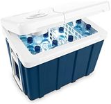 MOBICOOL MQ40W AC/DC 39 Litre Thermoelectric Coolbox, Metallic Blue - 12/230 V