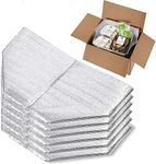 SMILCO Reusable Insulation Bags Thermal Box Liners 13 x 8.5 x 12 Metalized Box Liners 6 PCS for Lunch Box Shopping Bag Insulation Lining Waterproof Insulation Package