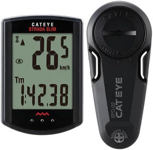 CatEye Strada Slim CC-RD Compteur sans Fil Noir 310 W