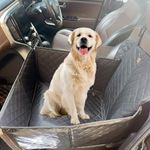 Anarjy Premium Pet Car Seat Cover – Front Seat Protector for Dogs – Waterproof, Non-Slip & Durable for Cars, Trucks & SUVs (Black)
