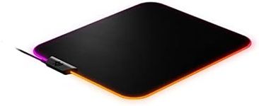 SteelSeries QcK Prism 2-Zone RGB Illumination Gaming Mouse Pad Medium (320x270mm)