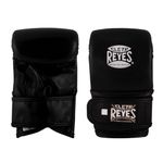 CLETO REYES Boxing Bag Gloves for Men and Women, Training and Heavy Punching Bags, MMA, Kickboxing, Muay Thai, Hook and Loop, X-Large, Black