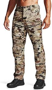 Under Armour mens Backwoods Straight Leg Pants , Ua Barren Camo (999)/Black , 34/30