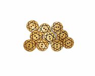 Ekta Enterprise Mapel Wooden Star Designed Button Dia. 20mm, 2 Holed Buttons for Designer Collection of Ethnic Ware, Ladies Kurties, Sewing, DIY Art and Craft (50)