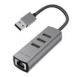 WALNEW USB 3.0 Ethernet Adapter, 4-