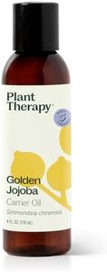 Plant Therapy Jojoba Golden Carrier Oil 4 oz 100% Pure, Cold-Pressed, Natural and GMO-free Moisturizer and Carrier Oil for Essential Oils