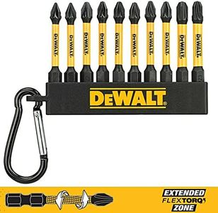 DEWALT DT7276 - Portachiavi con punta Pozi, 10 pezzi