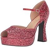 Ellie Shoes Women's 5" Heel Red Ope