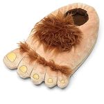 Ibeauti Men's Big Feet Furry Monster Adventure Slippers Comfortable Novelty Warm Winter Hobbit Feet Slippers for Adults ( Men: US 11 )