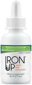 A.C. Grace Company, Iron Up, Liquid Iron Supplement, Grape Flavor, 2 fl oz (60 ml)