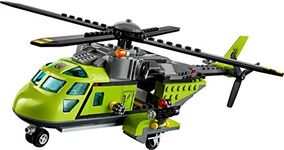 LEGO 60123 City In/Out Volcano Supply Helicopter Construction Set - Multi-Coloured