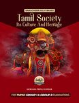 Tamil Society Its Culture and Heritage