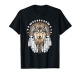 Native American Wolf Feather T-Shirt