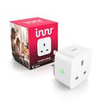 Innr Zigbee Smart Plug with Energy Monitoring, Works with Hue*, Alexa, Home Assistant, and SmartThings, Smart Socket Works as Zigbee Repeater, 1-Pack