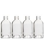 Hosley's Diffuser Boston Round, Glass Diffuser Bottles, 85ml LARGE Boston Round style. Great for storing Essential Oils O9