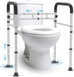 Careboda Toilet Safety Frame Rails,