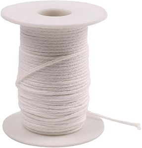 New Oasis 200FT Candle Wick, 25 Ply Candle Wicks for Candle Making Cotton Wicks for Candlemaking, Wicks for Oil Lamps DIY Wicks